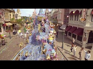 Disneyland Paris 2014 Danish TV Spot featuring Disney Magic on Parade aerial footage