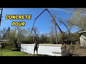 Pouring ICF Concrete Walls [Cabin Project]