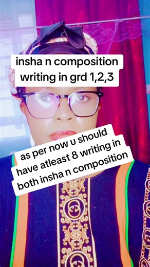 Insha n Composition Writing Guide for Grades 1–3