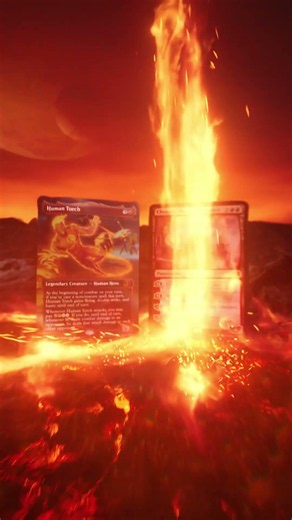 A couple of firebrands who know how to turn up the heat. #MTGxMarvel