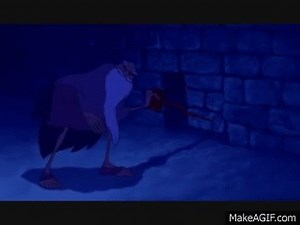 Aladdin meets old man Jafar on Make a GIF