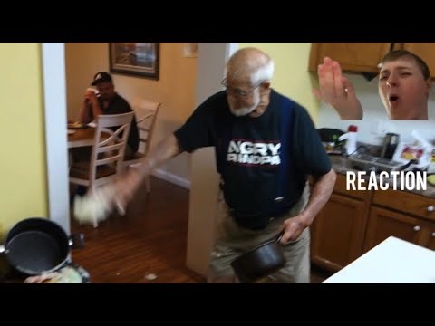 Grandpa's sunday dinner freakout angry grandpa reaction