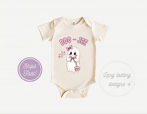 Halloween Boojee Baby Onesie: Organic Cotton Bodysuit - Etsy