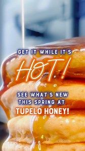 3.4K views | Saucy, sweet, and NEW THIS SPRING!朗 Click the link below to view what’s new. https://tupelohoneycafe.com/new-spring-2025/ | Tupelo Honey Southern Kitchen & Bar | Facebook