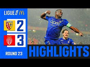 RC Lens - AS Monaco | 2-3 | Highlights | Ligue 1 2025-26 | lens monaco