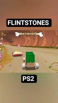 FLINTSTONES BEDROCK RACING PS2 #shorts #flintstones #ps2 #games