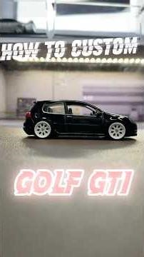 how to custom Golf Gti #diecastcars #diecasttoys #hotwheels #diecast #diecastcollection #drift
