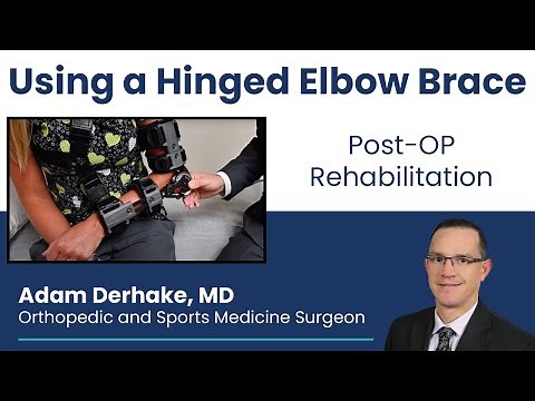 Using a Hinged Elbow Brace after Biceps Surgery