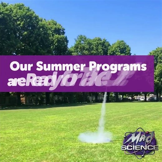 Summer camp rocket take-off Mad Science of St. Louis #summercamp #stlouis #rockets #science