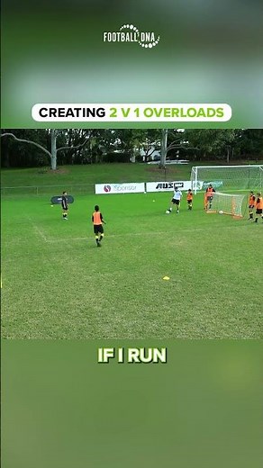 Dealing With 2 v 1 Overloads Wave Practice ⚽️