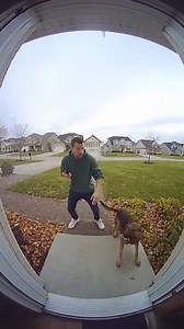 285K views · 2.9K reactions | This Doorbell Camera Captured Something UNBELIEVABLE #HeroDog #AnimalAttack #DoorbellCamera #CaughtOnCamera #ViralShorts #DogSavesOwner #RealLifeHero #AnimalRescue #DogLovers #RingCamera #DogFight #Heartwarming #HeroicDog #WildDogAttack #EmotionalMoment #ViralDogVideo | CamLaughs | Facebook