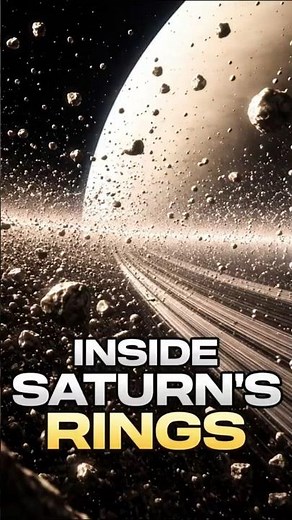 Inside Saturn’s Rings 😳 #Saturn #Space #Astronomy