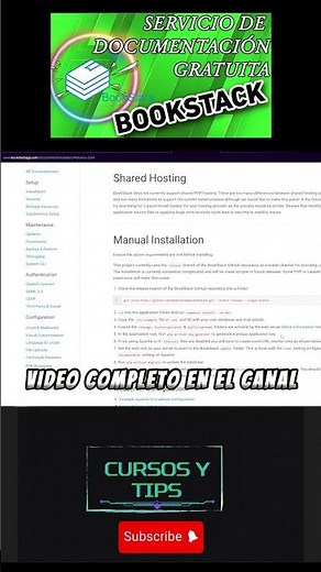 ¡Aprende a instalar Bookstack desde Cero!