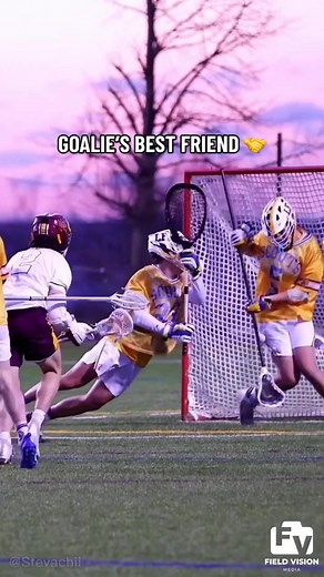 Goalies, tag that one defender that ALWAYS has your back 🧱🤝 (via IG/fieldvisionmedia, stevachii) #lacrosse #lax #laxtok #sports #defense #bestfriend #fyp