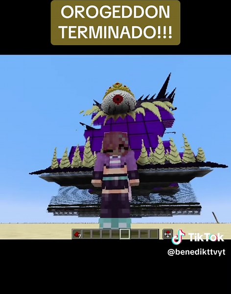 Orogeddon: ¡Proyecto finalizado en Minecraft!