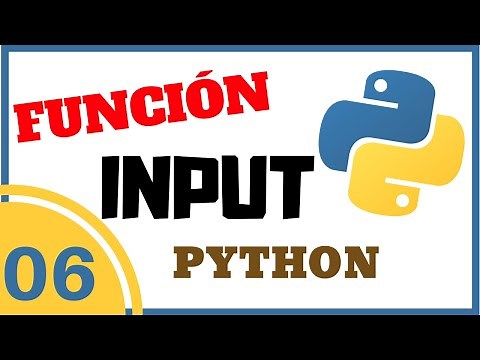 🤔 ENTRADA de DATOS función INPUT en Python desde CERO 👉 [N° 006]