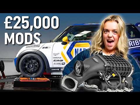 Izzy Hammond Installs £25,000 POWER Mods to her £1,500 Hot Hatch!