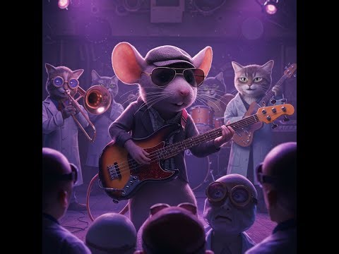 unkown band plays the blues mouse