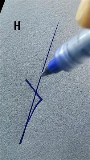 How to sign the letter H 💙