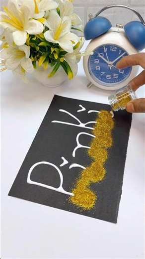 Magical Names writing#diy #youtube#diy #yt #ytshorts #craft #craftidea #viralvideo #letters