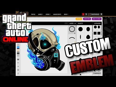 GTA 5 ONLINE: HOW TO UPLOAD A CUSTOM CREW EMBLEM IN SOCIAL CLUB! | SUMMER 2017