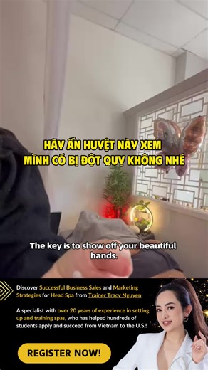 Cách kiểm tra mình có bị đột quỵ hay không bằng một động tác nhỏ? How to check whether you’re having a stroke with a simple movement? #headspa #headspanearme #tracynguyentrainer