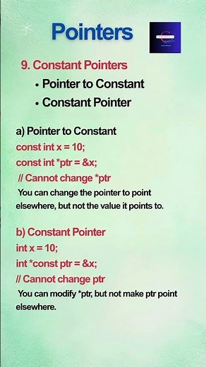 Types of Pointers in C | Constant & Structure Pointer Explained with Examples 🔍