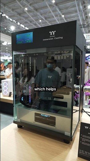 cooling a pc with oil