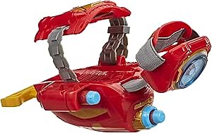 Amazon.com: Marvel Nerf Power Moves Avengers Iron Man Repulsor Blast Gauntlet Dart-Launching Toy , Roleplay, Toys for Kids Ages 5 and Up (Amazon Exclusive) : Toys & Games