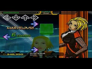 dance dance revolution X2 - classic arcade konami gameplay 2018 DDR ps2 pcsx2 1.5.0