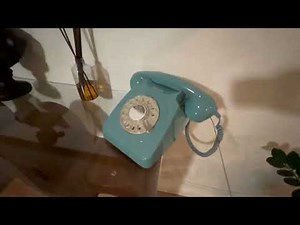 Sangyn Vintage Rotary Phones Retro Landine Telephone 1960s Style Old Fashioned Desk Corded Phones