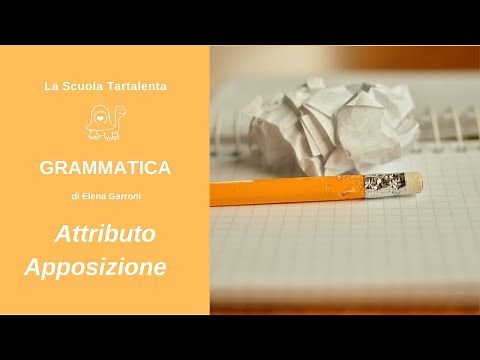 ATTRIBUTO E APPOSIZIONE IN MENO DI DUE MINUTI! - classe II media