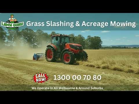 Grass Slashing & Acreage Mowing in Melbourne | Mr. Lawn Guru