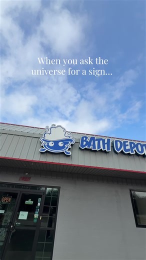 The sign is LOUD and CLEAR ✨☁️ come to KITCHEN DEPOT for your home improvement needs 📍1935 Fort Prince BLVD Wellford SC #viral #trend #homeimprovement