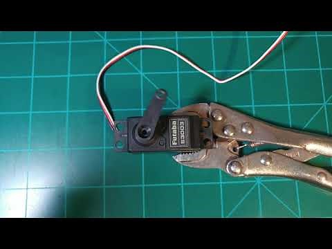 futaba s3003 servo speed test
