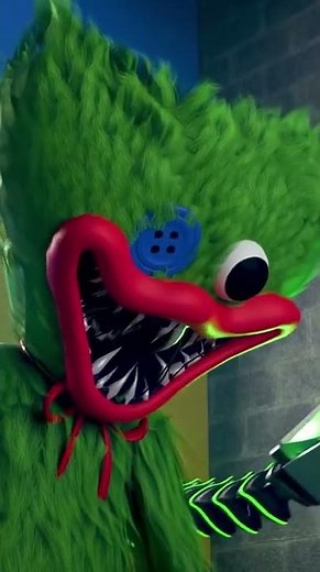 Green Monster Huggy Wuggy // Poppy Playtime Animation.
