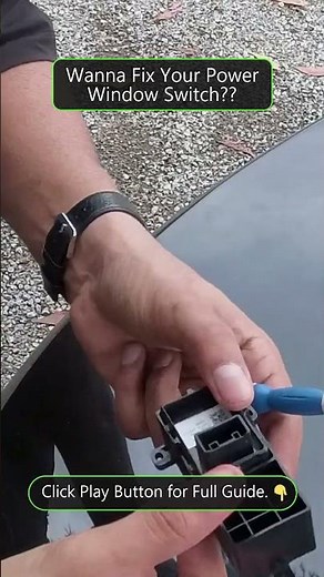 Car Power Window Switch Repair 🛠️ | Step by Step
