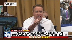 1.2K views · 46 reactions | Must Watch! Chaos erupts during task force hearing on the attempted assassination of Donald Trump. Rep. Pat Fallon spars with acting Secret Service Director Ronald Rowe over the agency's failures to protect the President. | Free Speech America Project | Facebook