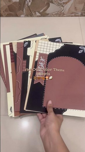 Brown beige color theme ideas | project sheets design