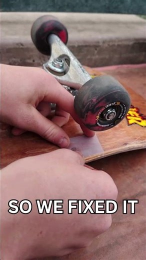 Wheelbite Killed My Shuv It. So We Fixed It. 🛹