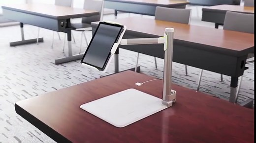 Belkin Tablet Stage Stand for Presenters and Lecturers for Tablets from 7-11 Inches Including All Generations of iPad, iPad mini and iPad Air, Designed for School and Classroom