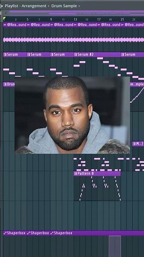 How To Make A Beat For Kanye West In Under 30 Seconds #kanyewest #flstudio #drums #producer