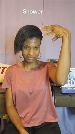 ASL Sign For "Shower" American Sign Language For Beginners