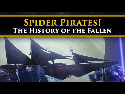 Destiny 2 Lore - Spider Pirates! The Fallen's complicated history of privateering & Ketch killing!