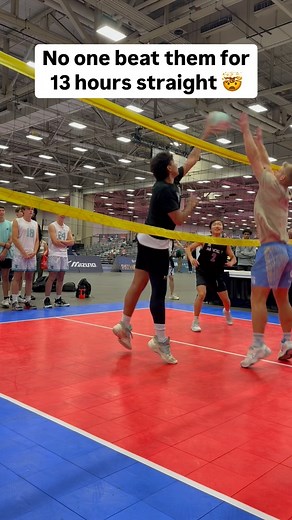 200K views · 6.6K reactions | The boys in the background: 勞﫣﫢 All ages, all day, no-jump shortcourt at @usavolleyball nationals. Can anyone beat us? 勞 Head to our YouTube video “13 Hours. Zero Losses. The Ultimate Short Court Challenge!”to watch if anyone comes close to taking OOS down! | Out of System | Facebook