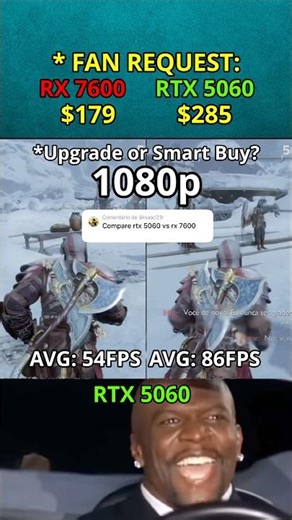 RTX 5060 vs RX 7600: Upgrade or Smart Buy? 📈 (FAN REQUEST | EP.71)