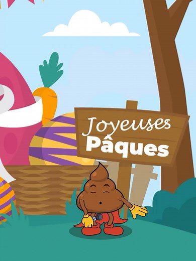 Chanson de Pâques : Tous, on fait caca !