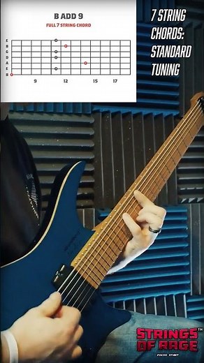 String Chords Part 2: B Add9, All 7 strings