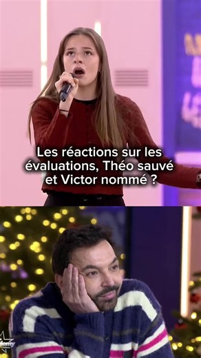 Réactions aux évaluations de la Star Academy