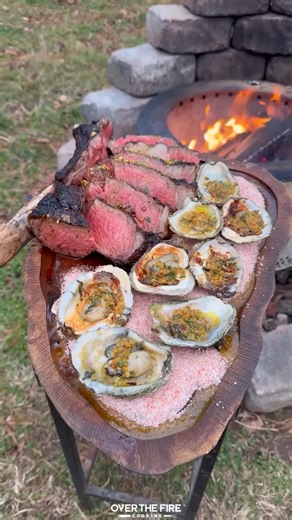 Time for some grilled steak & oysters | Over The Fire Cooking by Derek Wolf